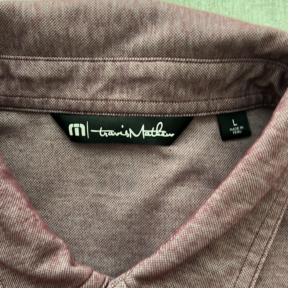 Travis Matthew polo-Size large-no stains or fading - Picture 3 of 5